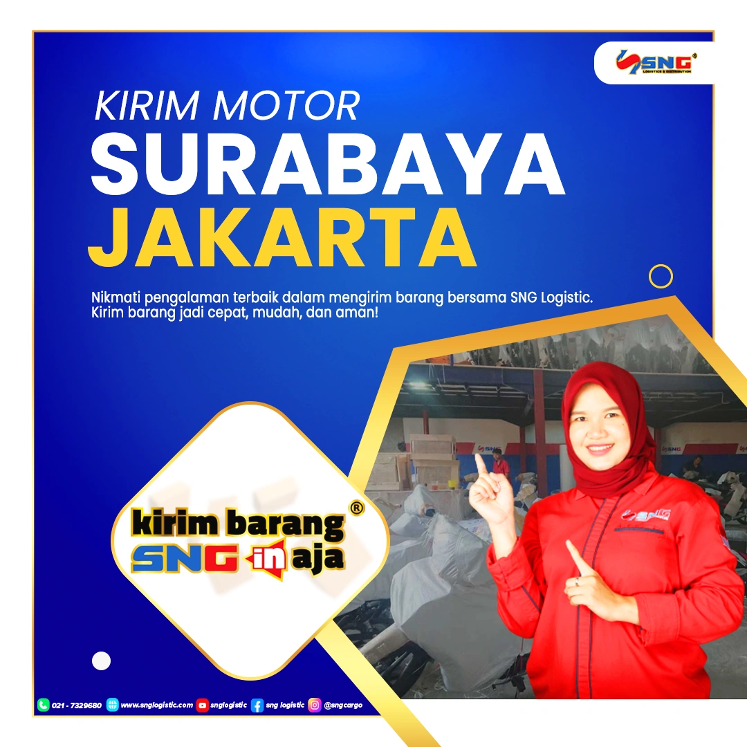 Kirim Motor Surabaya Jakarta